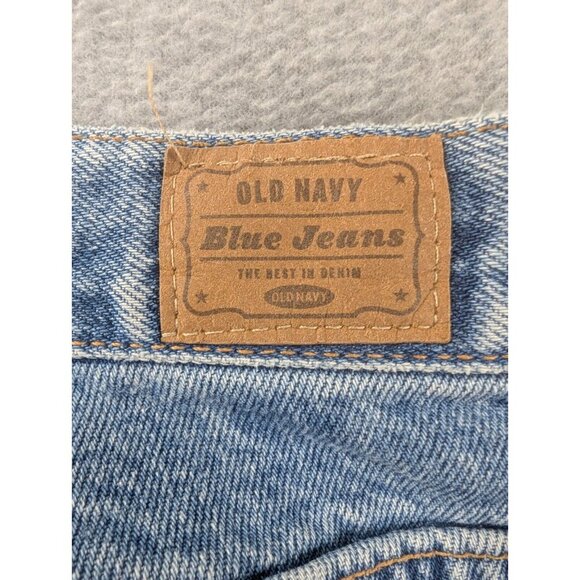 Old Navy Jeans Womens Size 8 Blue Bootcut Just Below Waist 100% Cotton - Picture 10 of 14